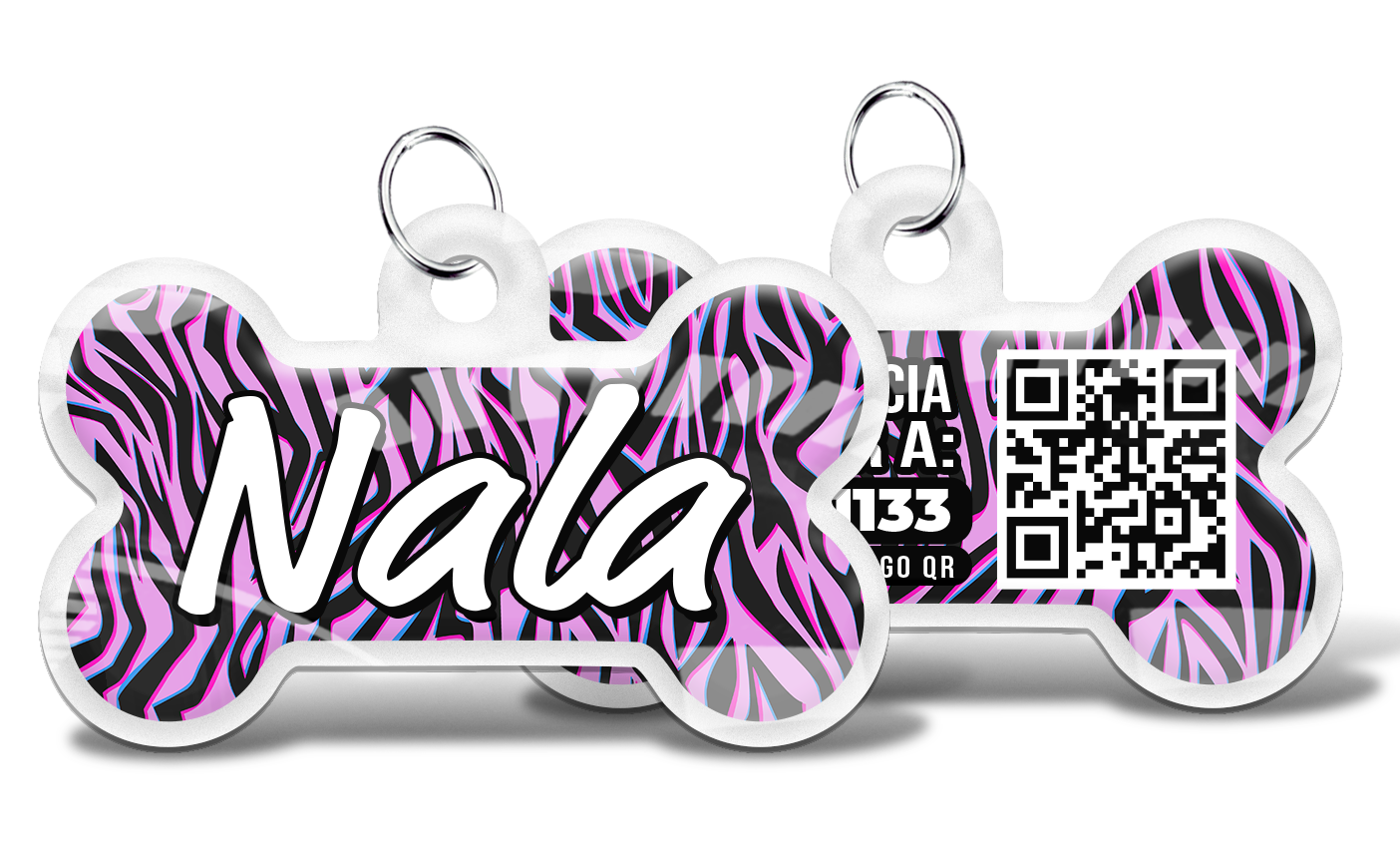 Plaquita de Identificación QR Personalizable para Mascotas - Image 3