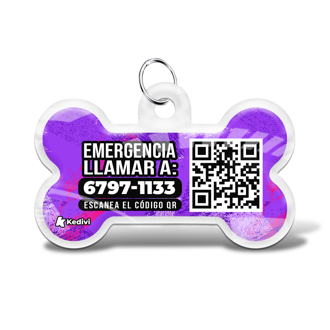 Plaquita Personalizable de Huesito - Image 2