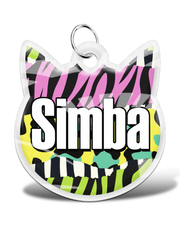 Plaquita Personalizable de Gato