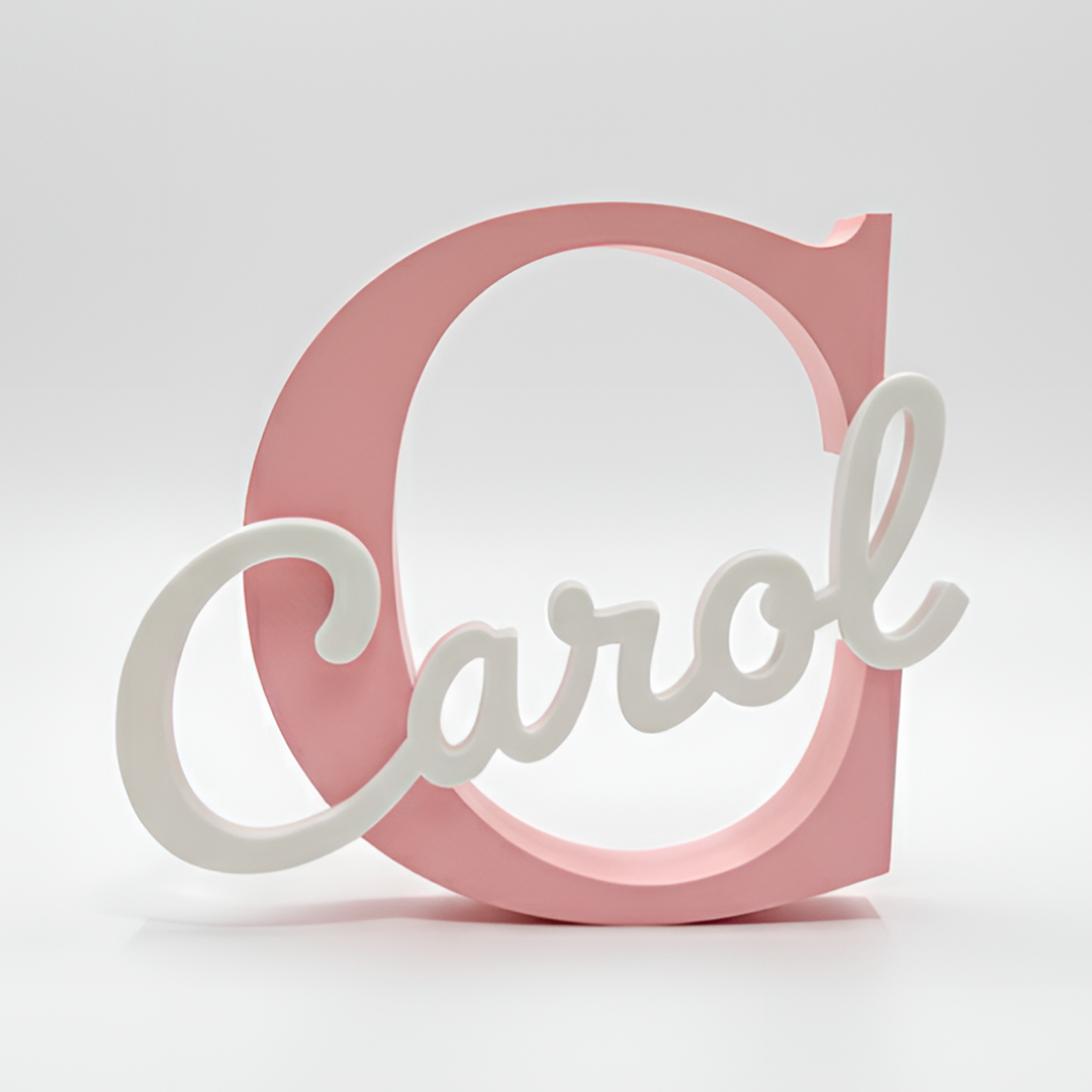 Nombre 3D para mesa - Image 3