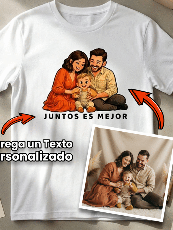 Camiseta caricatura estilo Disney
