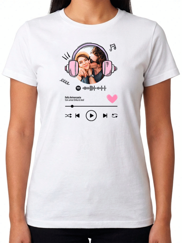 Camiseta reproductor
