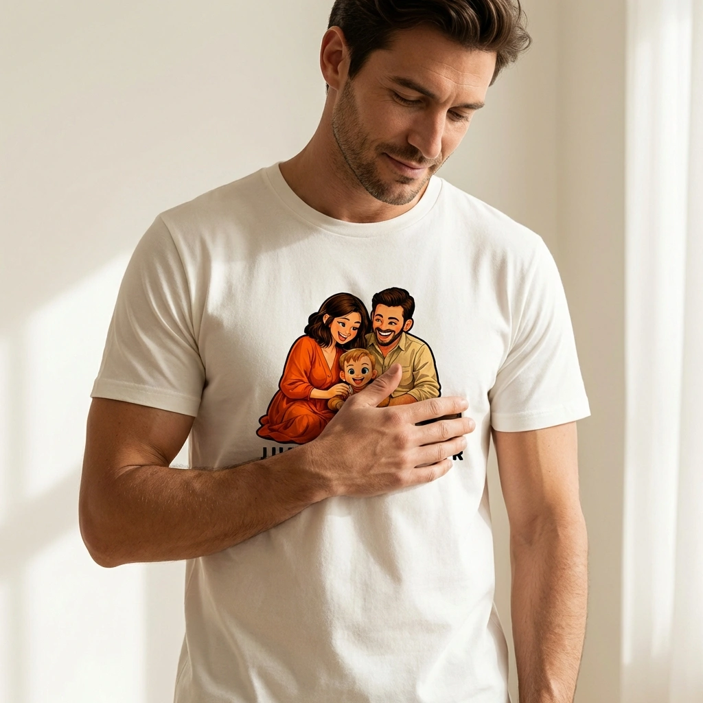 Camiseta caricatura estilo Disney - Image 4