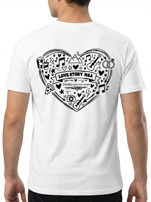 Camiseta Love Doodles